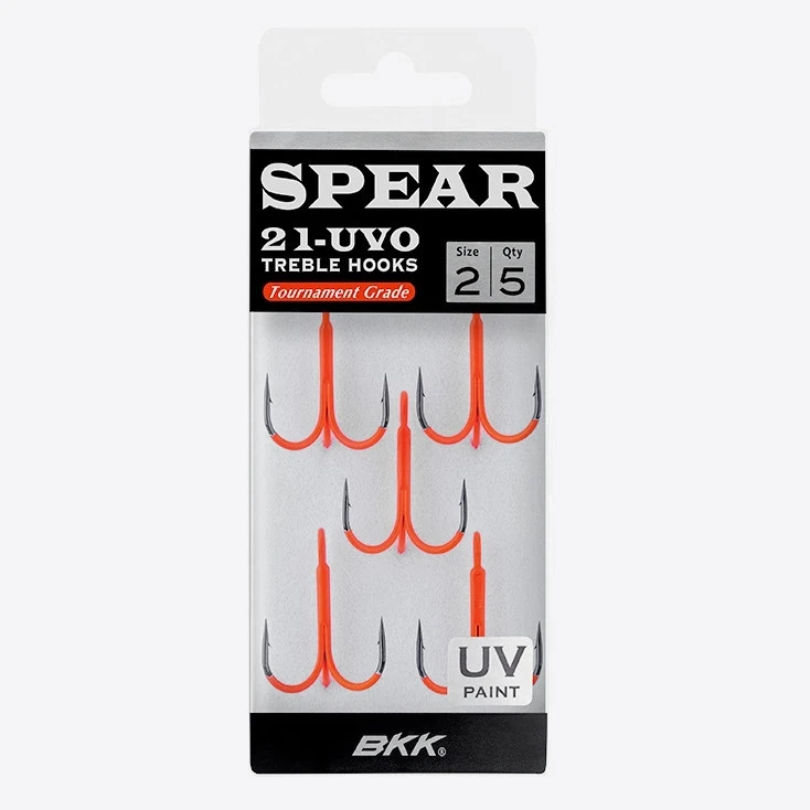 BKK Spear-21 UVO Treble Hooks 3 BKK Spear-21 UVO Treble Hooks – Bild 2