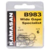 Kamasan B983 - Wide Gape Specialist 1 Kamasan B983 - Wide Gape Specialist -Angelgeschäft B983 16r 1