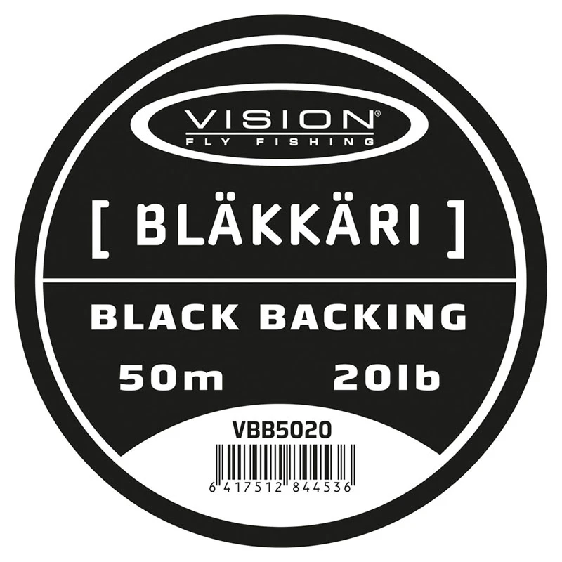 Vision Bläkkäri Black Backing 3 Vision Bläkkäri Black Backing